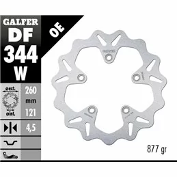 Galfer DF344W Bremsscheibe Wave Fixiert