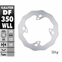 Galfer DF350WLL Disco De Frebo Wave Fijo