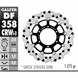 Galfer DF358CRWD Brake Disc Wave Floating