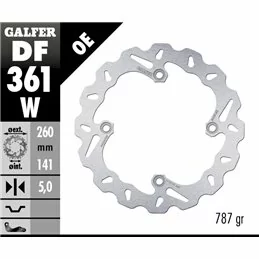 Galfer DF361W Brake Disco Wave Fixed