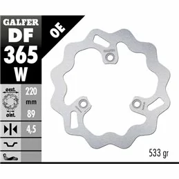 Galfer DF365W Bremsscheibe Wave Fixiert