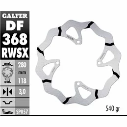 Galfer DF368RWSX Disco De Frebo Wave Fijo