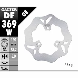 Galfer DF369W Bremsscheibe Wave Fixiert