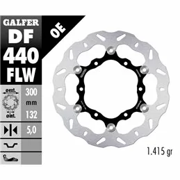 Galfer DF440FLW Bremsscheibe Wave Schwimmend