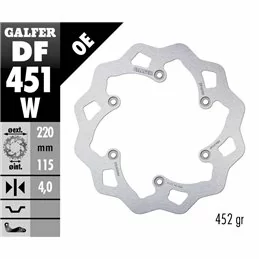 Galfer DF451W Disque De Frein Wave Fixe