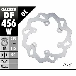 Galfer DF456W Bremsscheibe Wave Fixiert