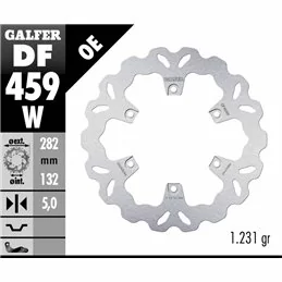 Galfer DF459W Brake Disco Wave Fixed