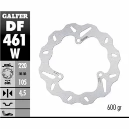 Galfer DF461W Brake Disco Wave Fixed