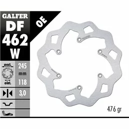 Galfer DF462W Disco Freno Wave Fisso