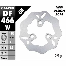 Galfer DF466W Disque De Frein Wave Fixe