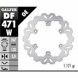 Galfer DF471W Bremsscheibe Wave Fixiert