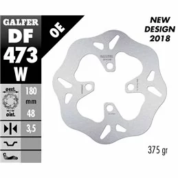 Galfer DF473W Disco De Frebo Wave Fijo