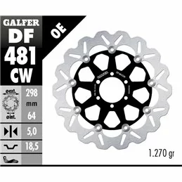 Galfer DF481CW Brake Disc Wave Floating