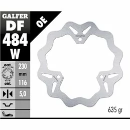 Galfer DF484W Disque De Frein Wave Fixe