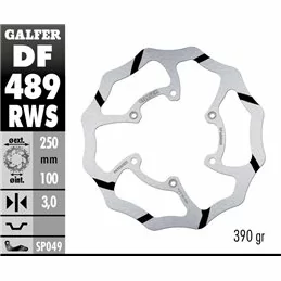 Galfer DF489RWS Brake Disco Wave Fixed