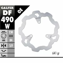 Galfer DF490W Brake Disco Wave Fixed