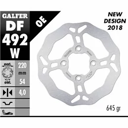 Galfer DF492W Bremsscheibe Wave Fixiert