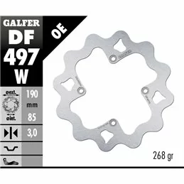 Galfer DF497W Brake Disco Wave Fixed