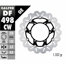 Galfer DF498CW Bremsscheibe Wave Schwimmend