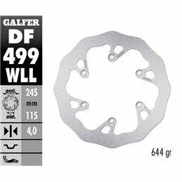 Galfer DF499WLL Bremsscheibe Wave Fixiert