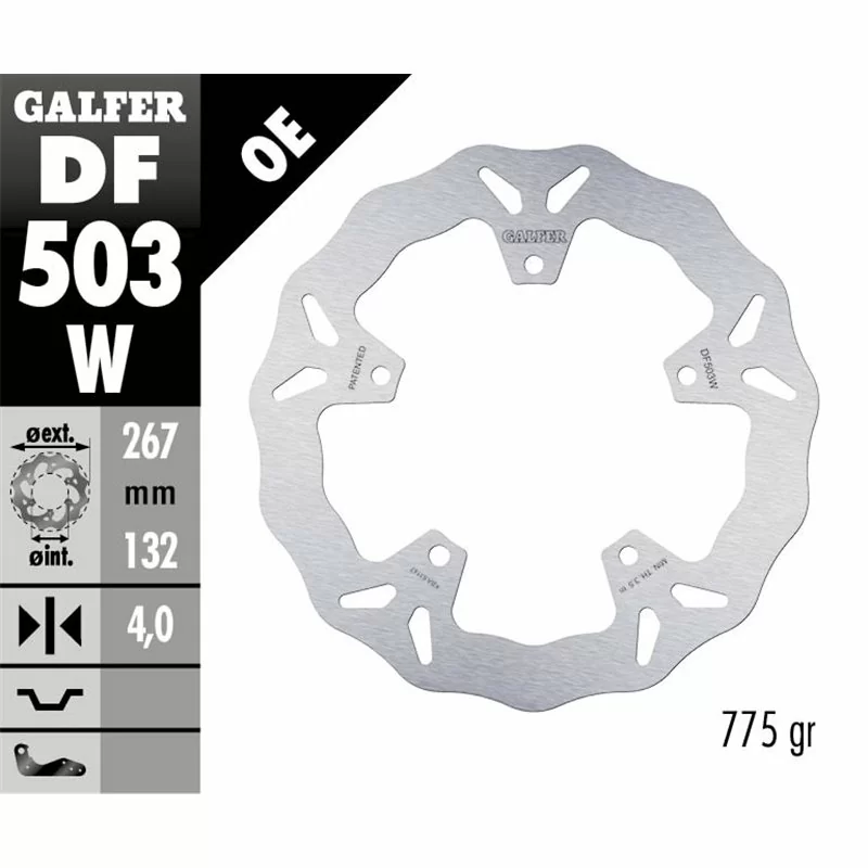 Galfer DF503W Disco Freno Wave Fisso