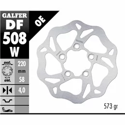 Galfer DF508W Disco Freno Wave Fisso