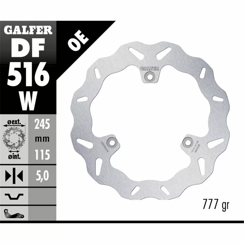 Galfer DF516W Disco Freno Wave Fisso