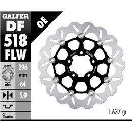 Galfer DF518FLW Brake Disc Wave Floating