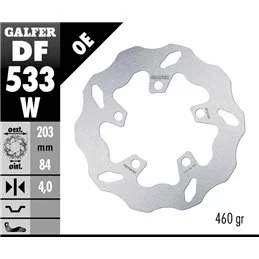 Galfer DF533W Brake Disco Wave Fixed