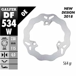 Galfer DF534W Disco De Frebo Wave Fijo