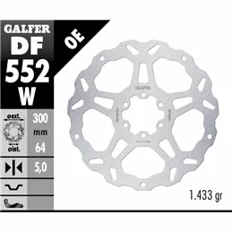 Galfer DF552W Disco De Frebo Wave Fijo