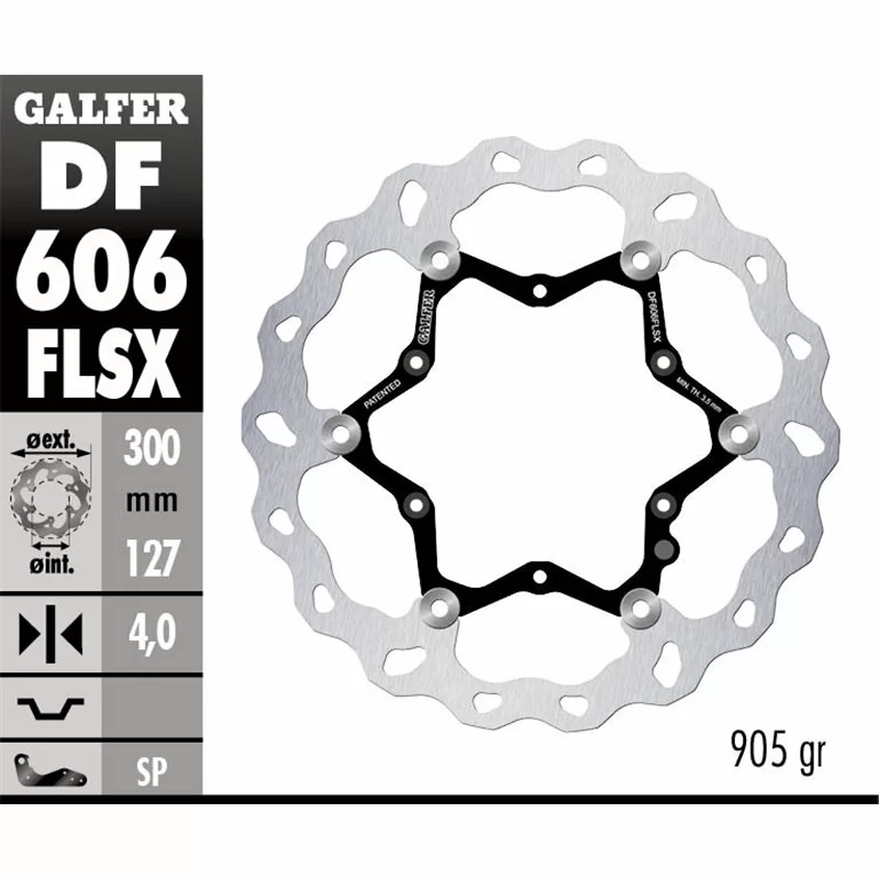 Galfer DF606FLSX Bremsscheibe Wave Schwimmend