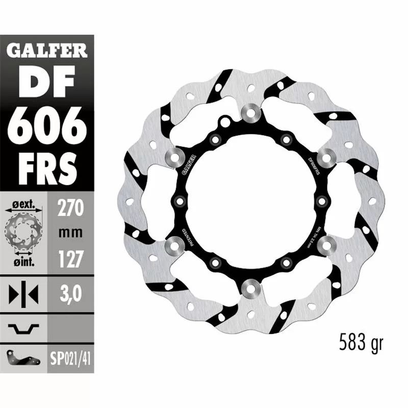 Galfer DF606FRS Disco de Freno Wave Flotante