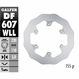 Galfer DF607WLL Disco De Frebo Wave Fijo