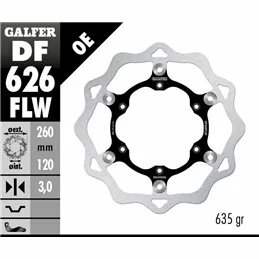 Galfer DF626FLW Brake Disc Wave Floating