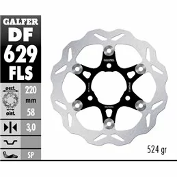 Galfer DF629FLS Disco de Freno Wave Flotante