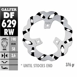 Galfer DF629RW Brake Disco Wave Fixed