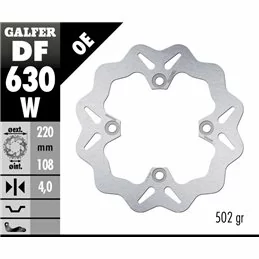 Galfer DF630W Brake Disco Wave Fixed