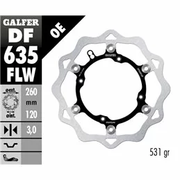 Galfer DF635FLW Brake Disc Wave Floating