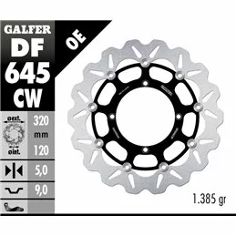 Galfer DF645CW Bremsscheibe Wave Schwimmend