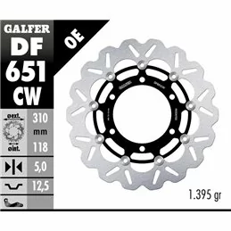 Galfer DF651CW Bremsscheibe Wave Schwimmend