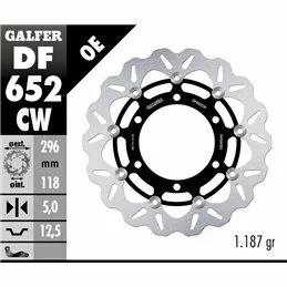 Galfer DF652CW Brake Disc Wave Floating