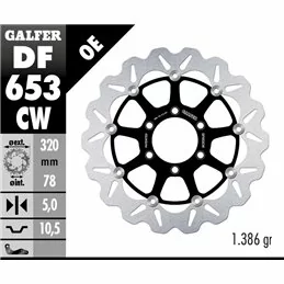 Galfer DF653CW Disco Freno Wave Flottante