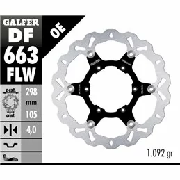 Galfer DF663FLW Disco de Freno Wave Flotante