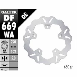 Galfer DF669WA Brake Disco Wave Fixed