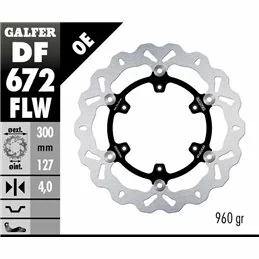 Galfer DF672FLW Bremsscheibe Wave Schwimmend