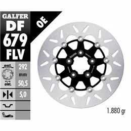 Galfer DF679FLV Brake Disc Wave Floating