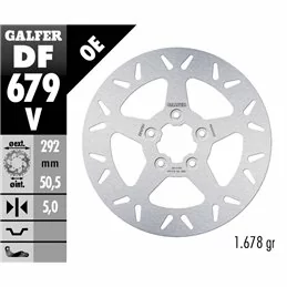 Galfer DF679V Bremsscheibe Wave Fixiert