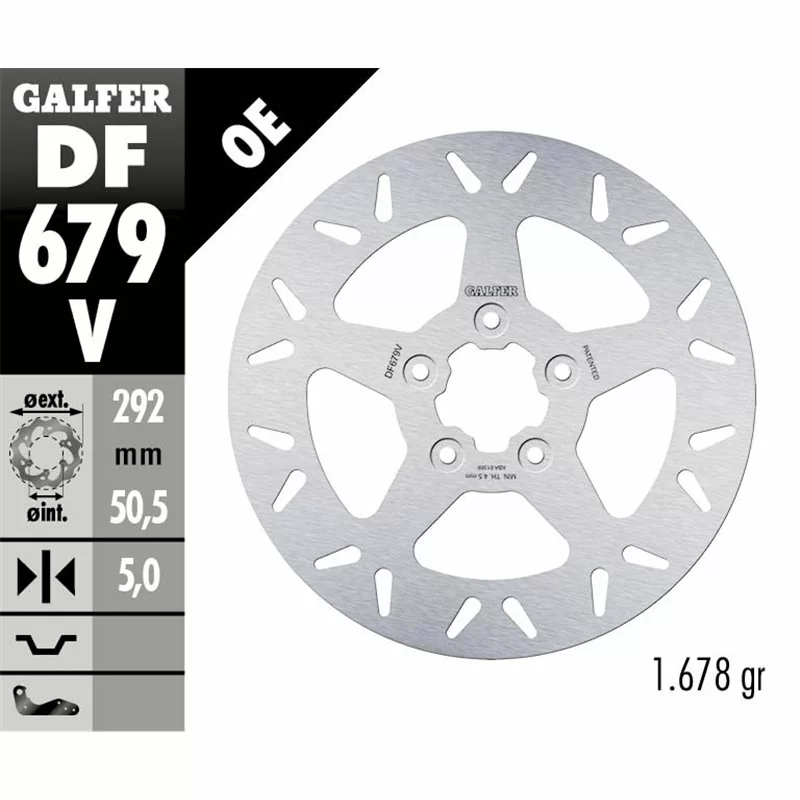 Galfer DF679V Disco De Frebo Wave Fijo