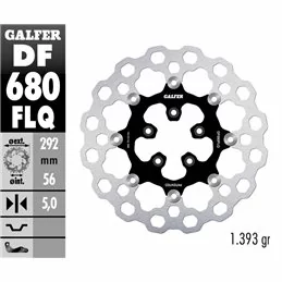 Galfer DF680FLQ Disque de Frein Wave Flottant